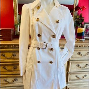 NWOT Michael Kors MILITARY Style Trench Coat